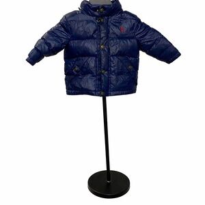 Ralph Lauren Blue Jacket with Red Interior